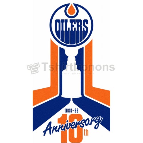 Edmonton Oilers T-shirts Iron On Transfers N155